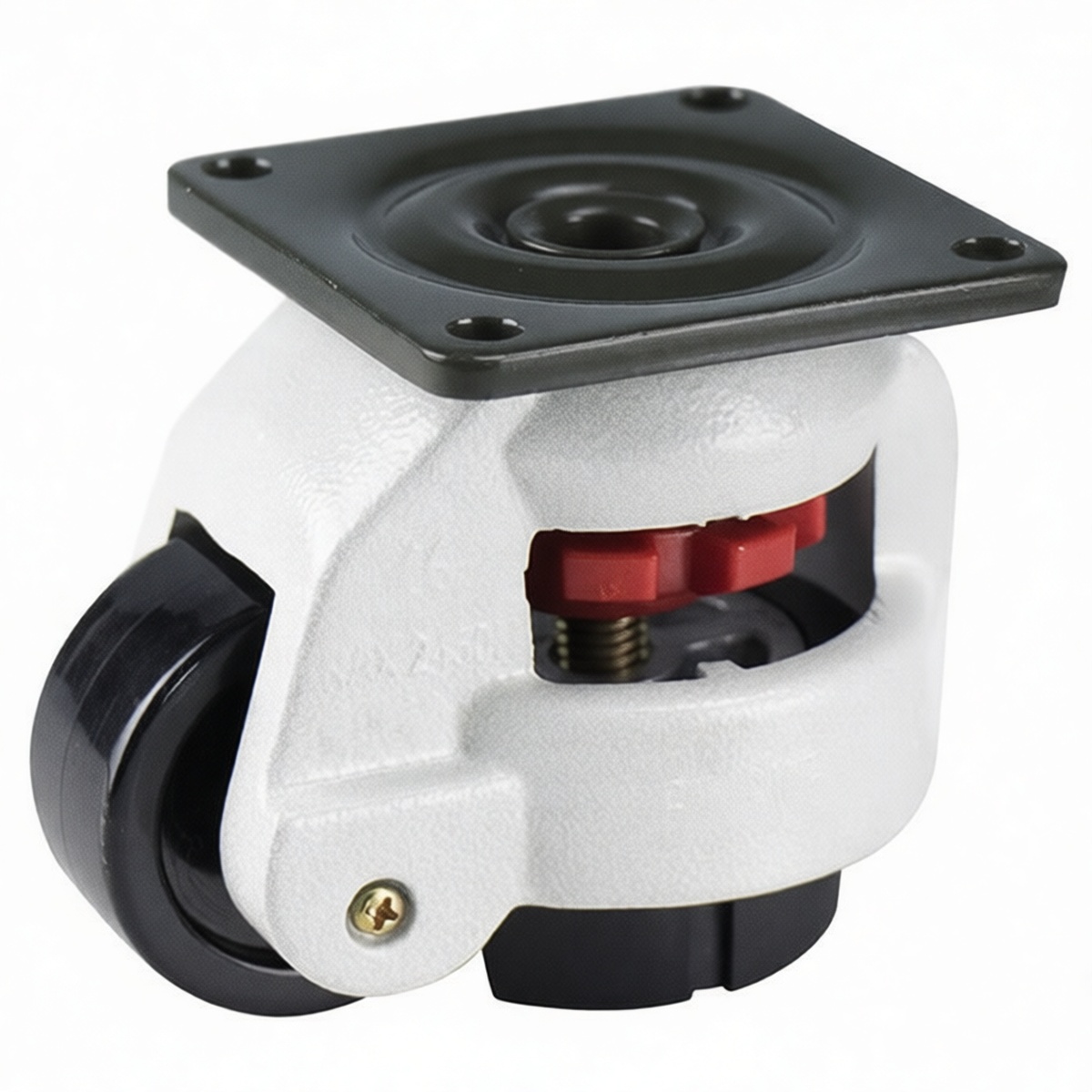 Nylon Leveling Mount 3.75in 375lbs Load Flat Finish Pkg Qty 2