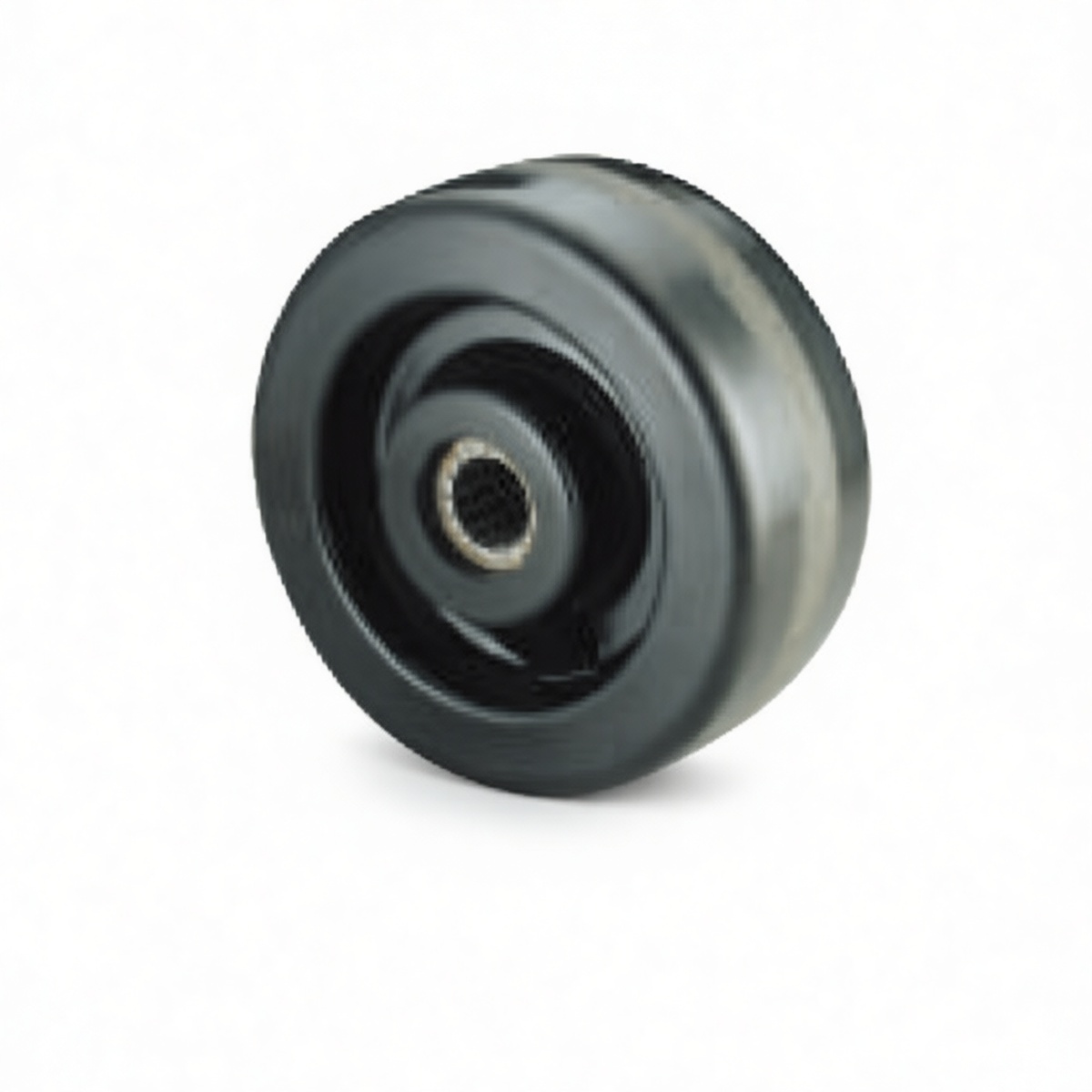 4 in Solid Phenolic Track Wheel 968 lbs Load High Temp Industrial, Pkg Qty 6