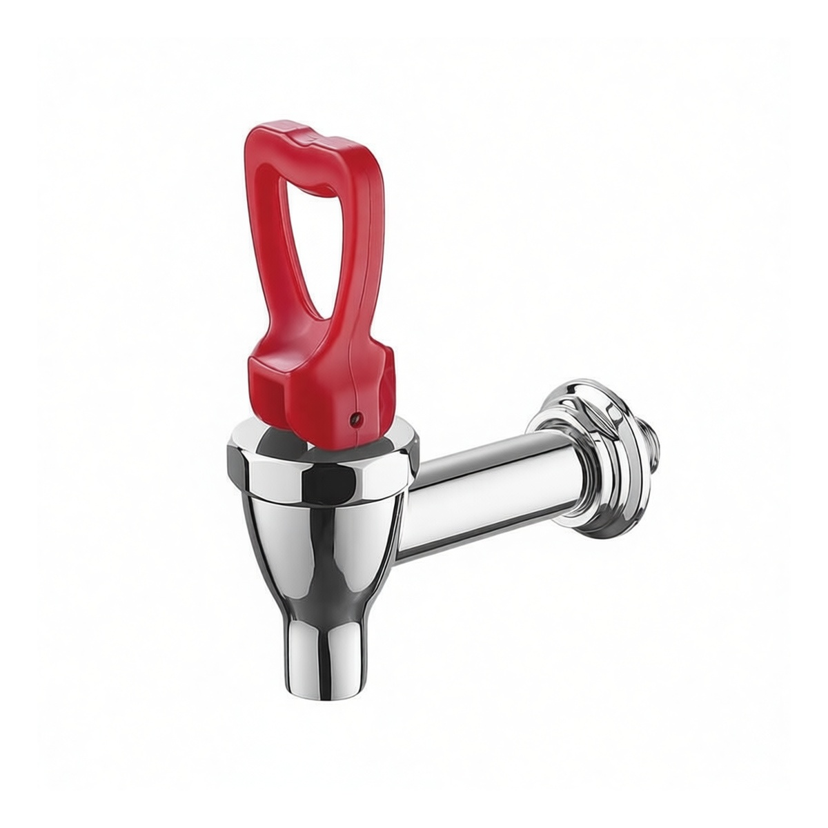 4-Part Copper Alloy Electric Water Heater Faucet, 4.72 in, Pkg Qty 5