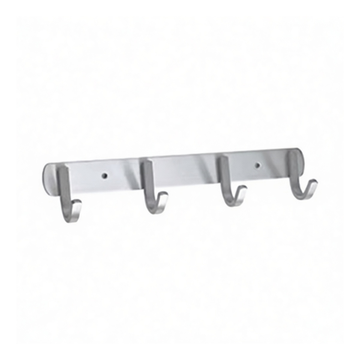 Stainless Steel Wall Hook, 15 lbs Capacity, 11 x 2.4 Inches, Screw Mount, Pkg Qty 8