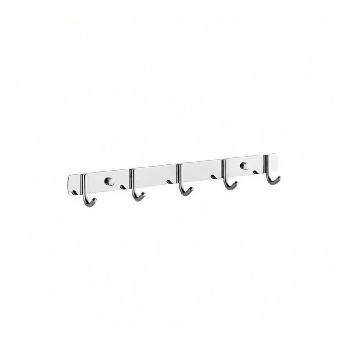 Stainless Steel Row Hook, 14.37 Inch, Screw Wall Mount, Pkg Qty 20