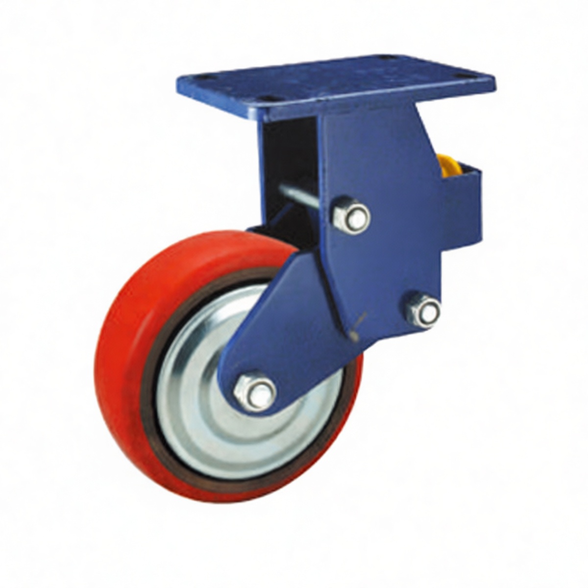 Steel Vibration Isolating Mount 8" 800 lbs Load Powder Coated 1/2-13 UNC