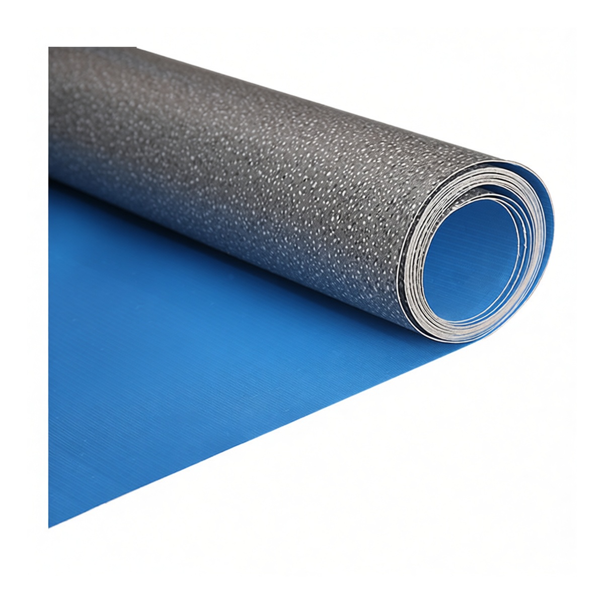 Smooth PVC Flooring Roll, 1mm Thick, 2 ft x 82 ft, 538 sq ft Coverage