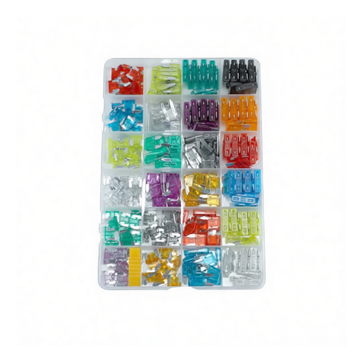 Mini Blade Fuse Assortment 2A-35A 32V Zinc Alloy Automotive, Pkg Qty 2