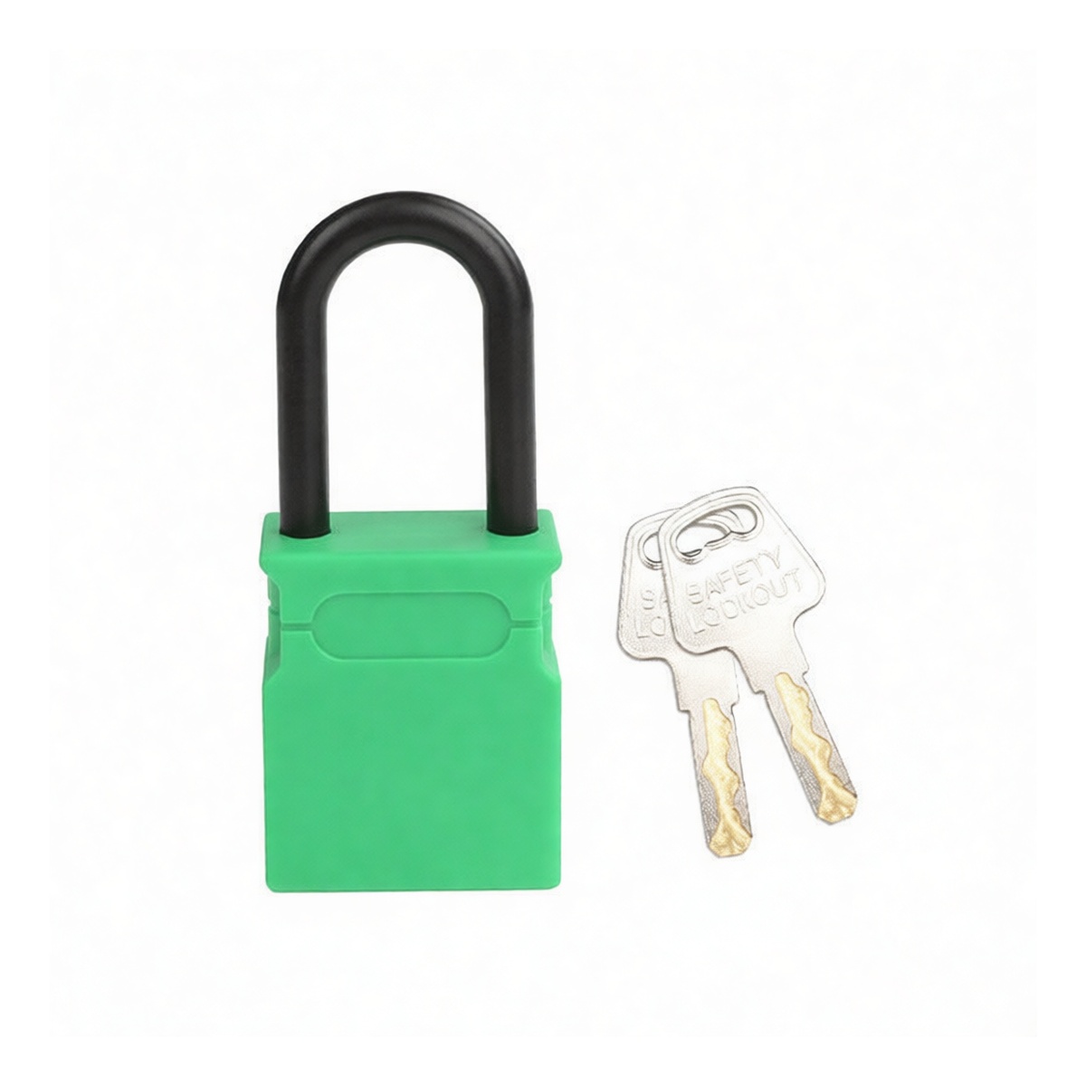 1.5-Inch Nylon Safety Lockout Padlock, KD Keyed, Pkg Qty 24