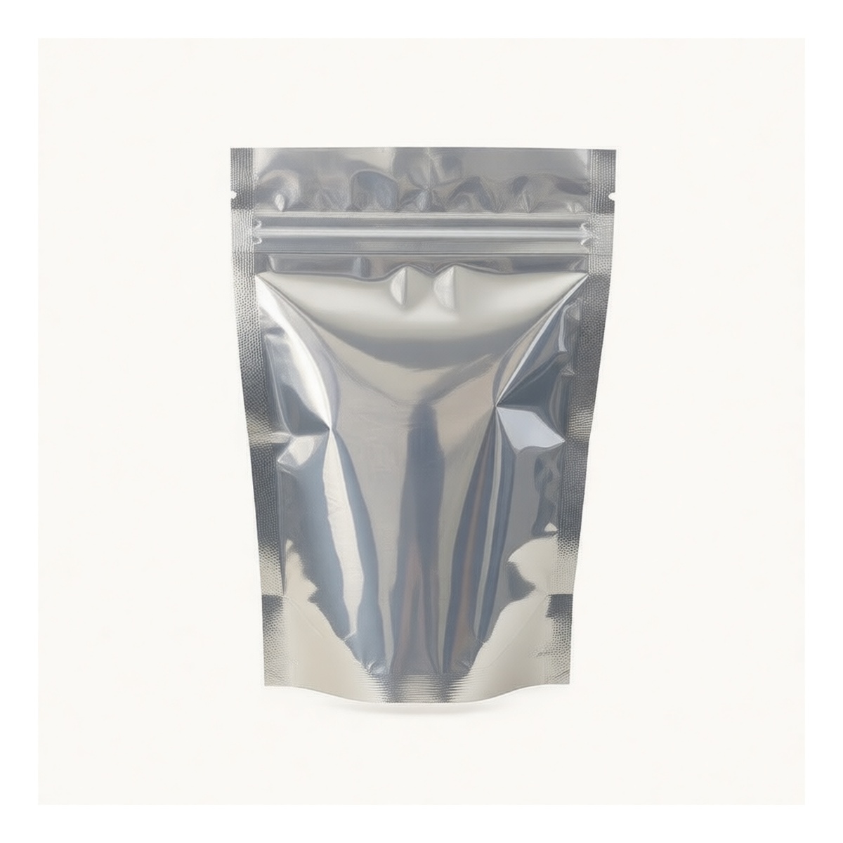 Aluminized Plastic Stand-Up Pouch 7.9x11.8 in for Retail, Pkg Qty 500