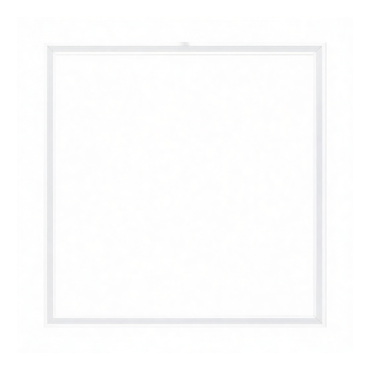 60W LED Panel Light 24x24in Aluminum Ceiling Mount, Pkg Qty 2