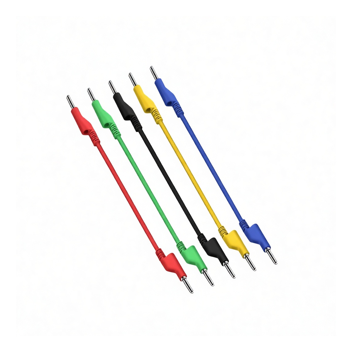 14 AWG PVC Banana Plug Cable 20A 600V Red for Testing, Pkg Qty 12