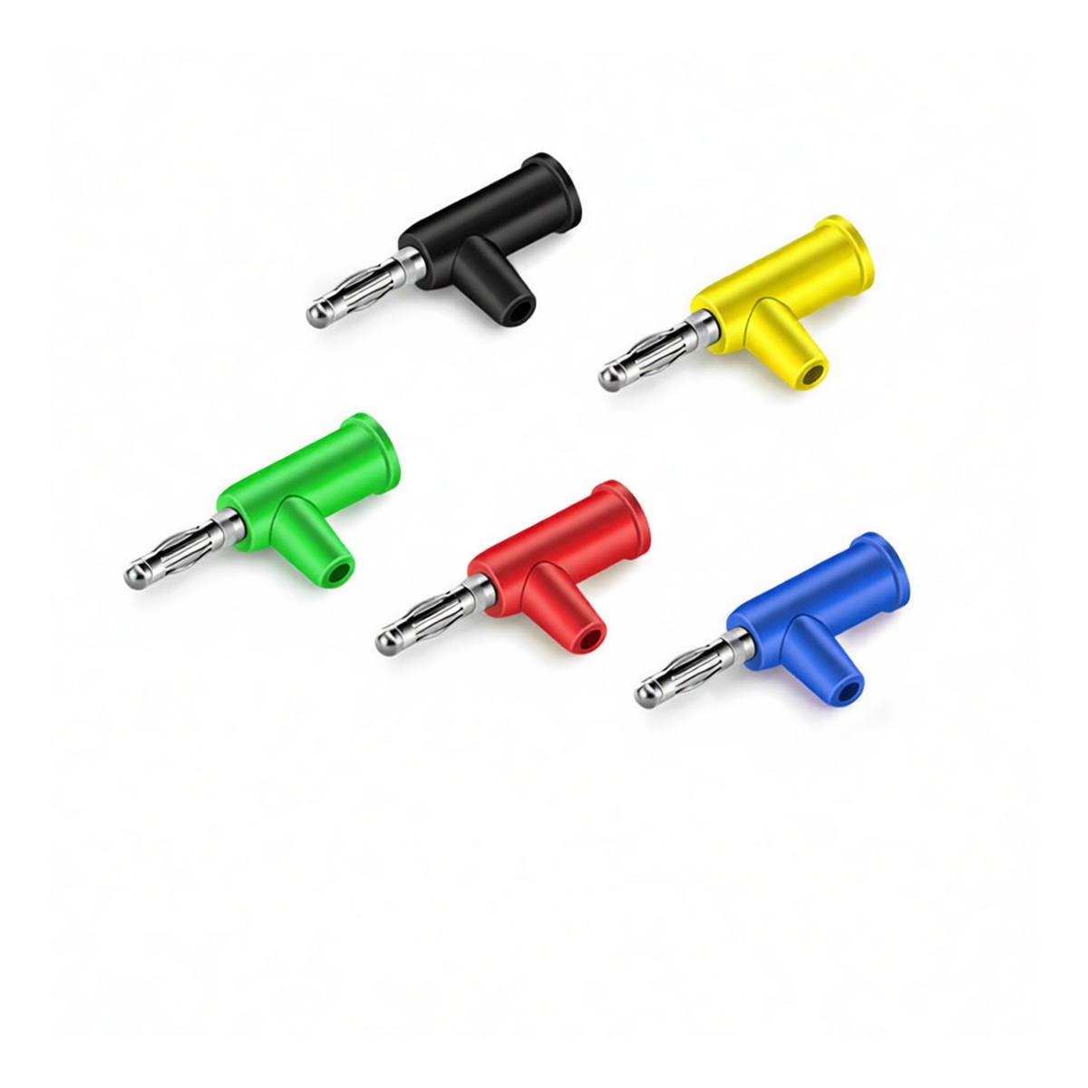 4mm Banana Plug, 30A 1000V, Brass, 12AWG Single Conductor, Pkg Qty 100