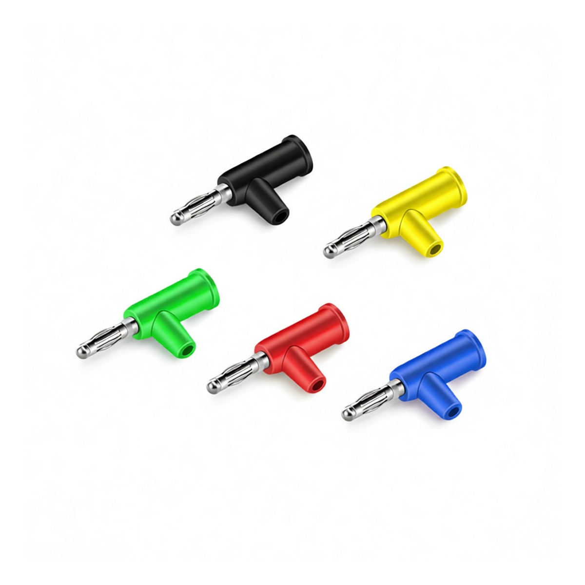 18AWG Copper Banana Plug to Alligator Clip Cord 600V 15A, Pkg Qty 100