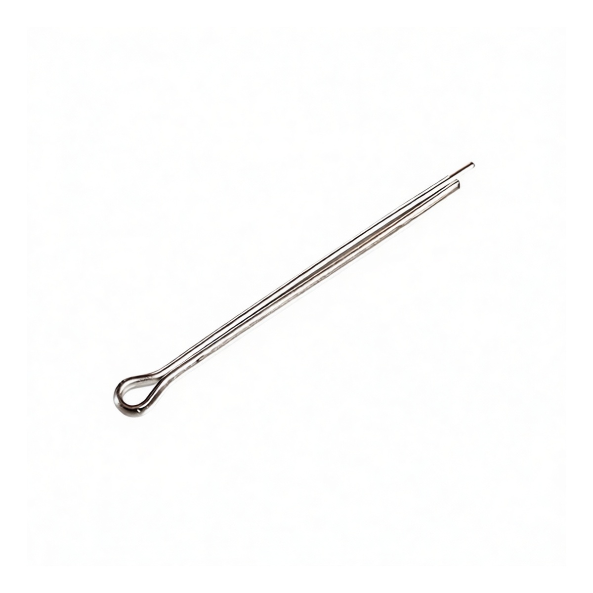 304 Stainless Steel Cotter Pin, 0.157 in x 1.181 in, Plain, Pkg Qty 1000