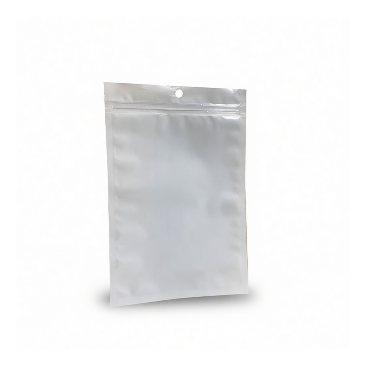 Pearlescent Film Zipper Bag 3.9x7.1 in for Retail Packaging, Pkg Qty 2000