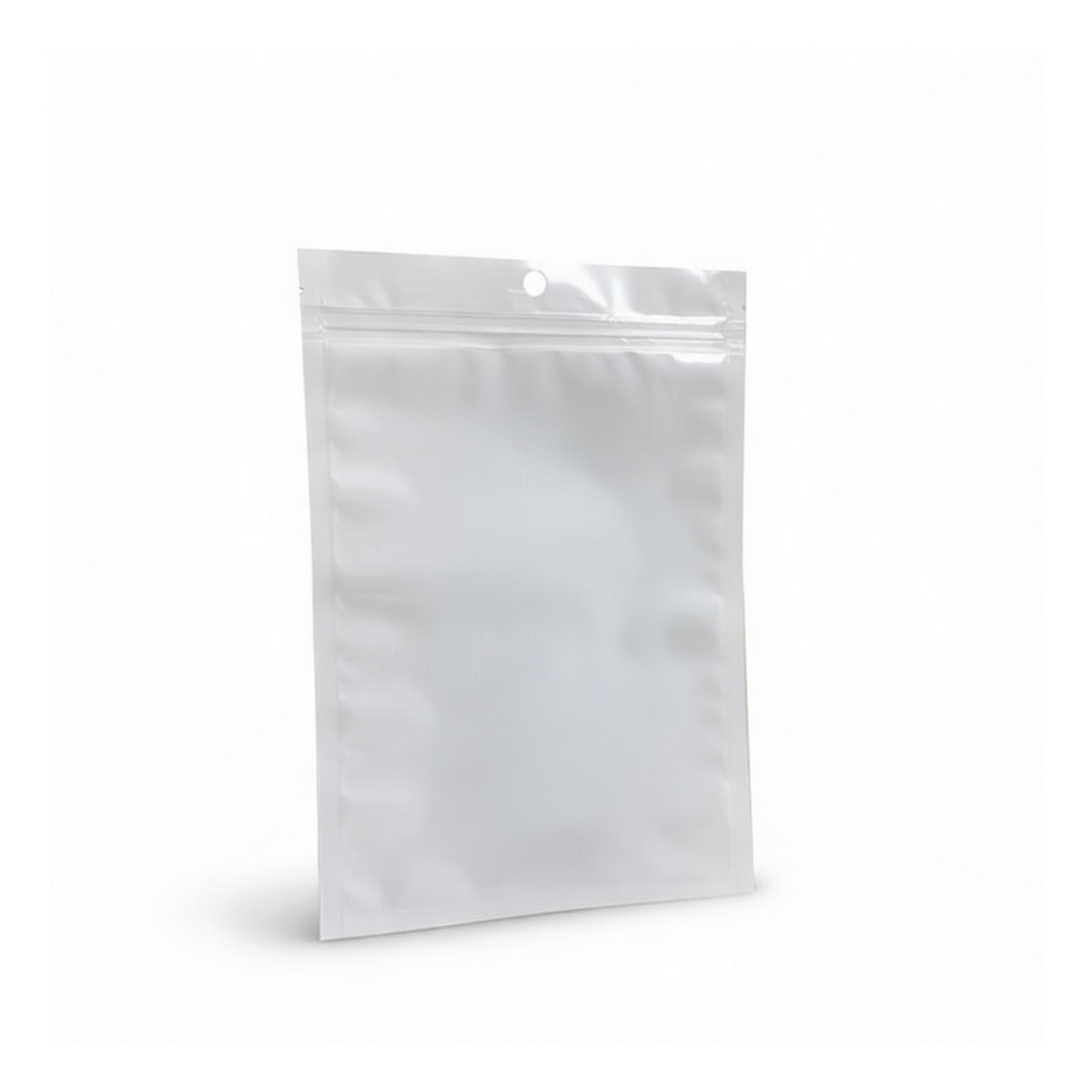 Pearlescent Film Zipper Bag 7.9x11.8 in for Retail, Pkg Qty 1000