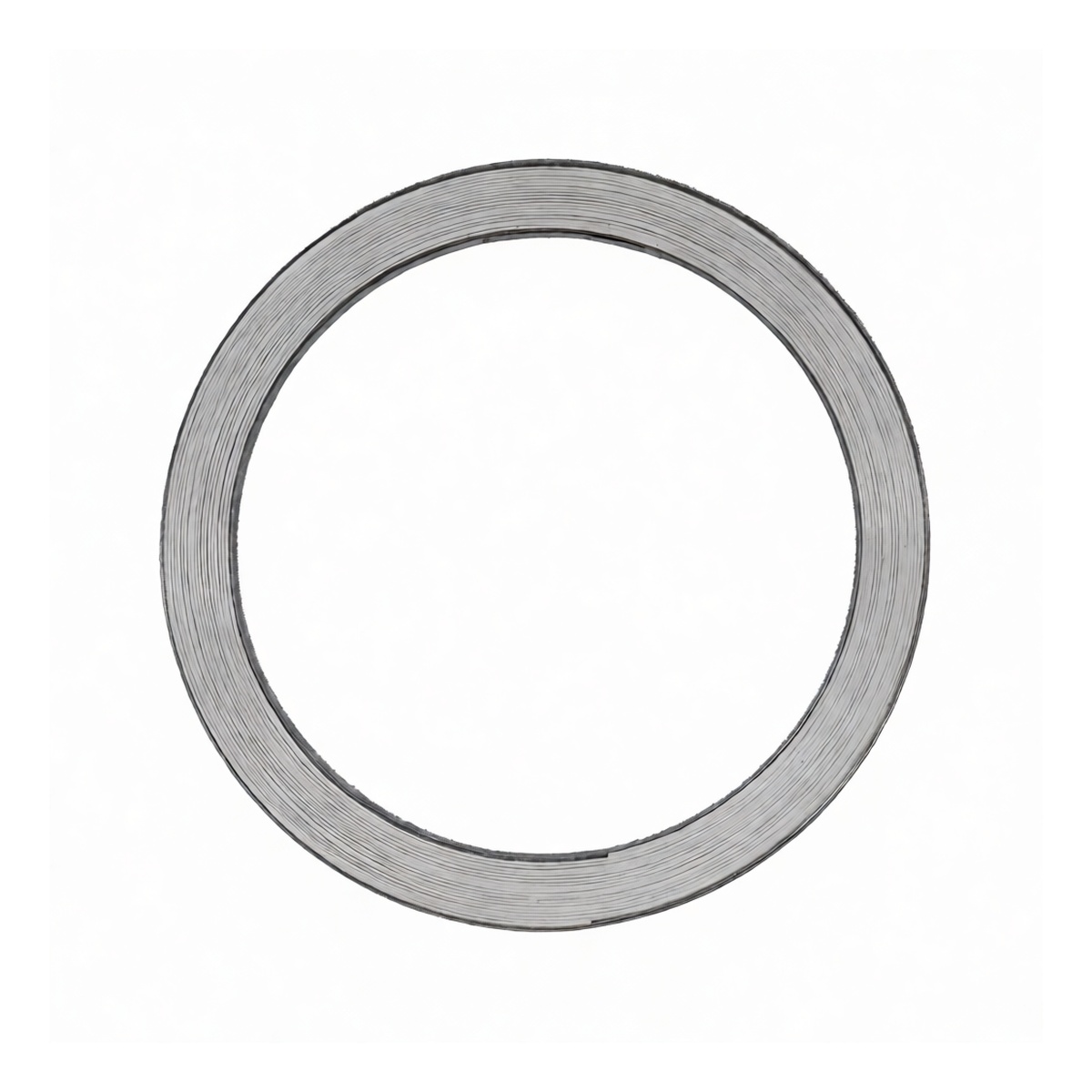 321 Stainless Steel Spiral Wound Gasket, 3.75" x 4.29", Fluoropolymer Fill, Pkg Qty 20