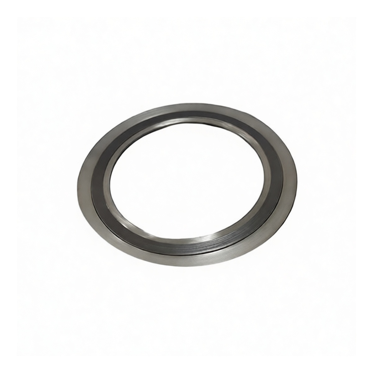 Stainless Steel 0.39 in Flanged Metal Spiral Wound Gasket, Pkg Qty 100