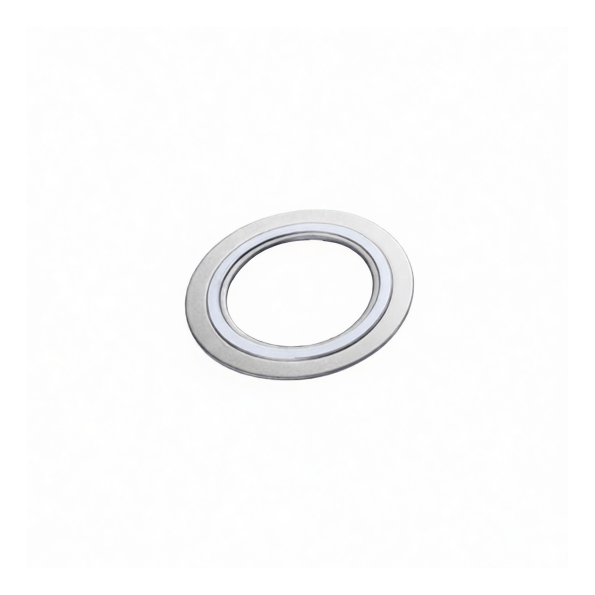 Stainless Steel PTFE Flanged Spiral Wound Gasket, 8.5 in x 11.0 in, Pkg Qty 12