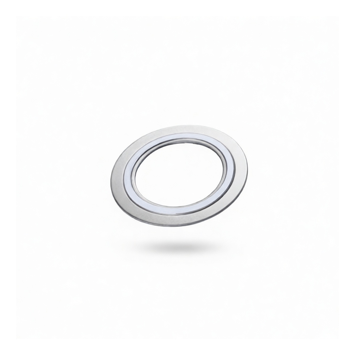 Stainless Steel 2 Inch Flanged D-Type Spiral Wound Gasket, Pkg Qty 12