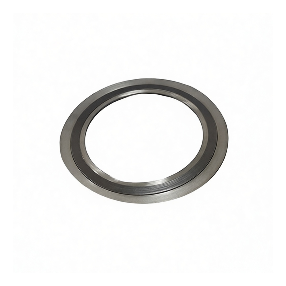 Metal Spiral Wound Gasket, 316L Steel with Graphite, 12.5 Inch 150LB, Pkg Qty 6
