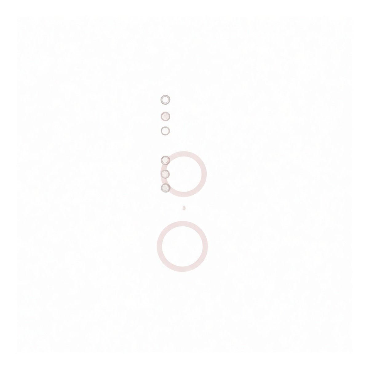 316L Stainless Steel Spiral Wound Gasket, 10" 150LB, Pkg Qty 2