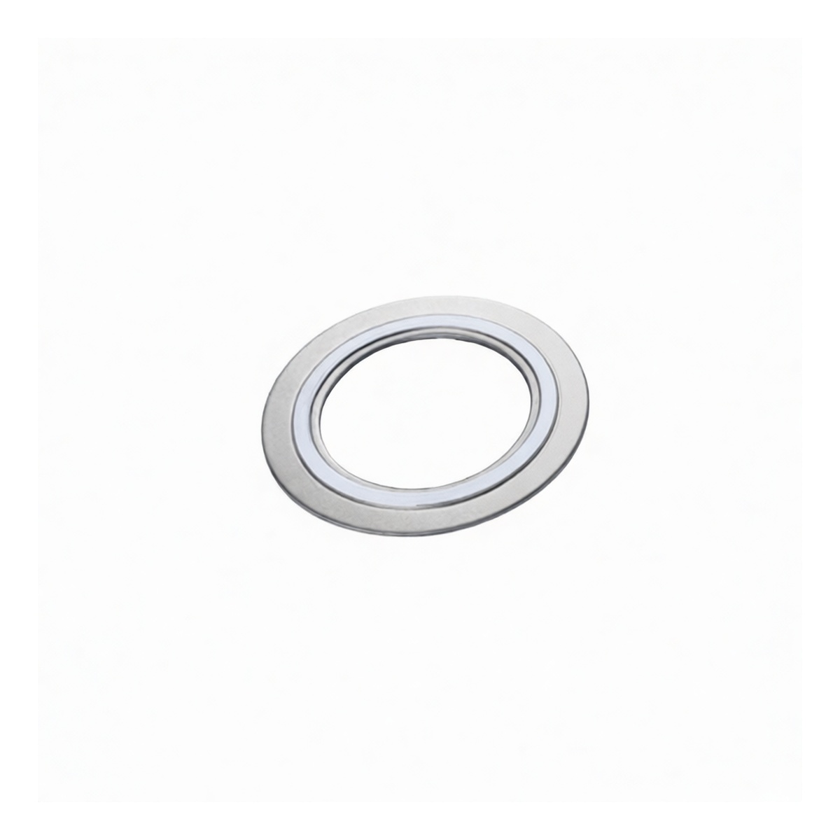 Stainless Steel 8.5 Inch Flanged D-Shaped Spiral Wound Gasket, Pkg Qty 2