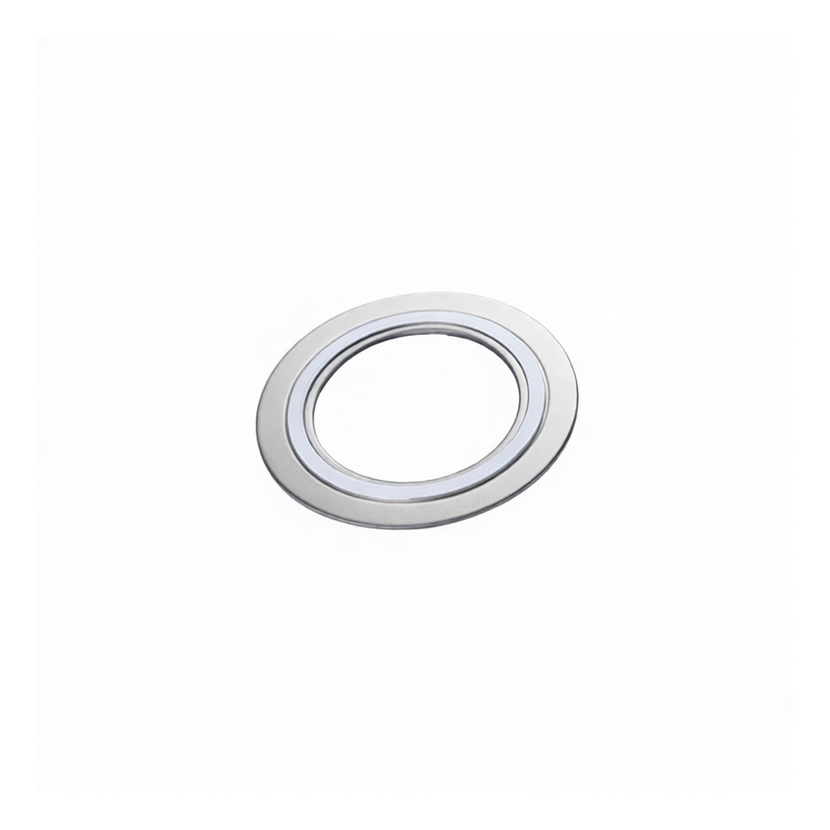 304 Stainless Steel PTFE Spiral Wound Gasket, 1.06 in Bore, 600LB, Pkg Qty 36