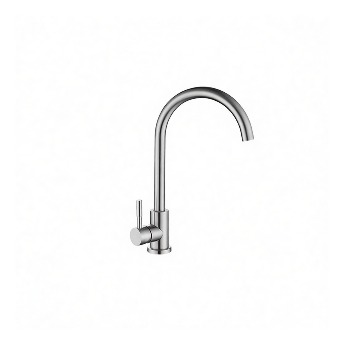 304 Stainless Steel Single Hole Kitchen Sink Faucet, 4.33 in, Pkg Qty 2