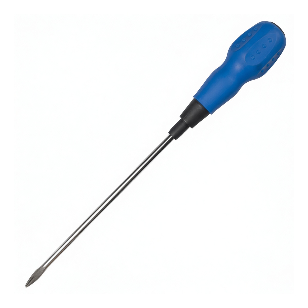 8" Flat Head Screwdriver, 0.24 in Tip, Chrome Vanadium Steel, Pkg Qty 25