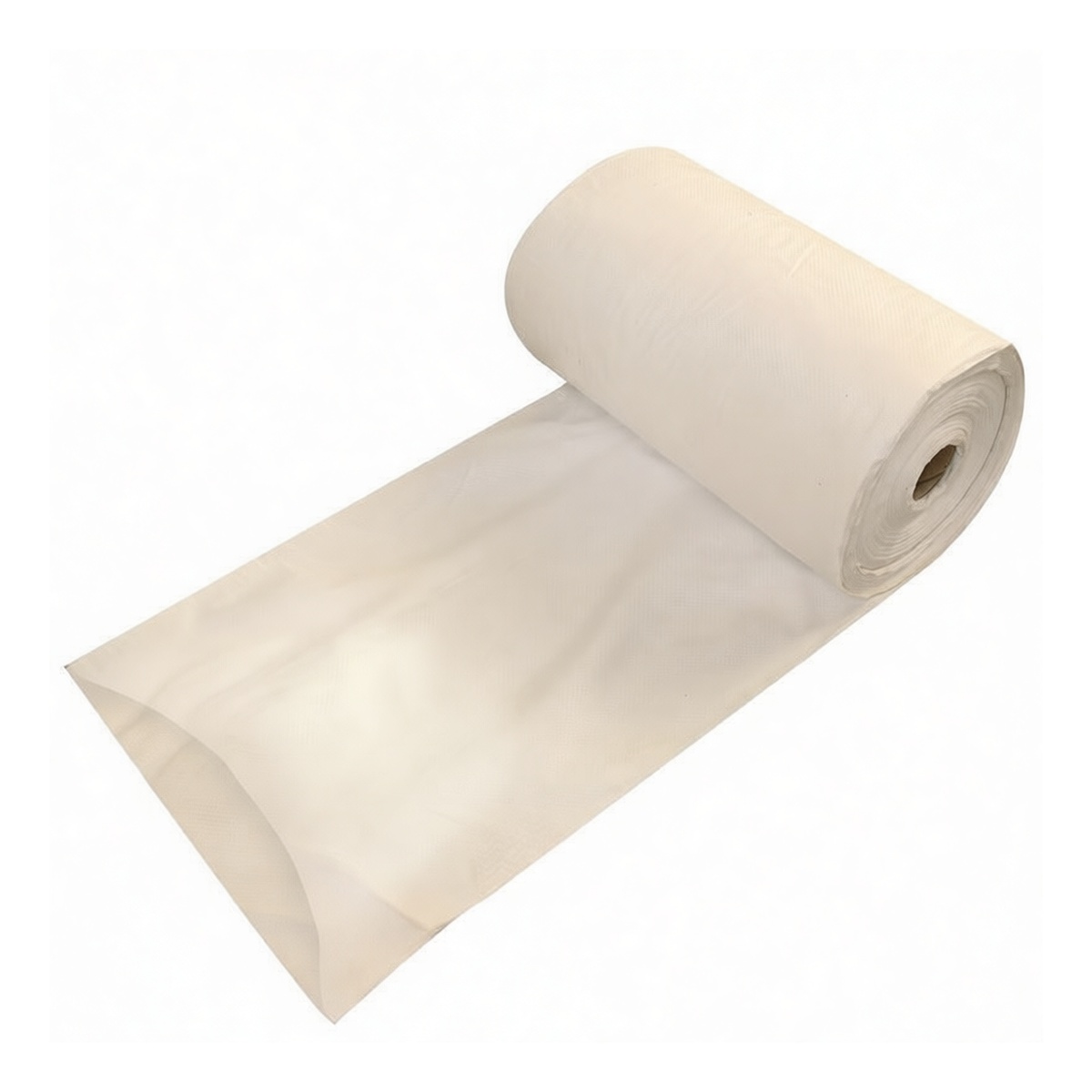 Polypropylene Poly Tubing 17.7 in x 508.5 ft x 0.003 in White for Packaging