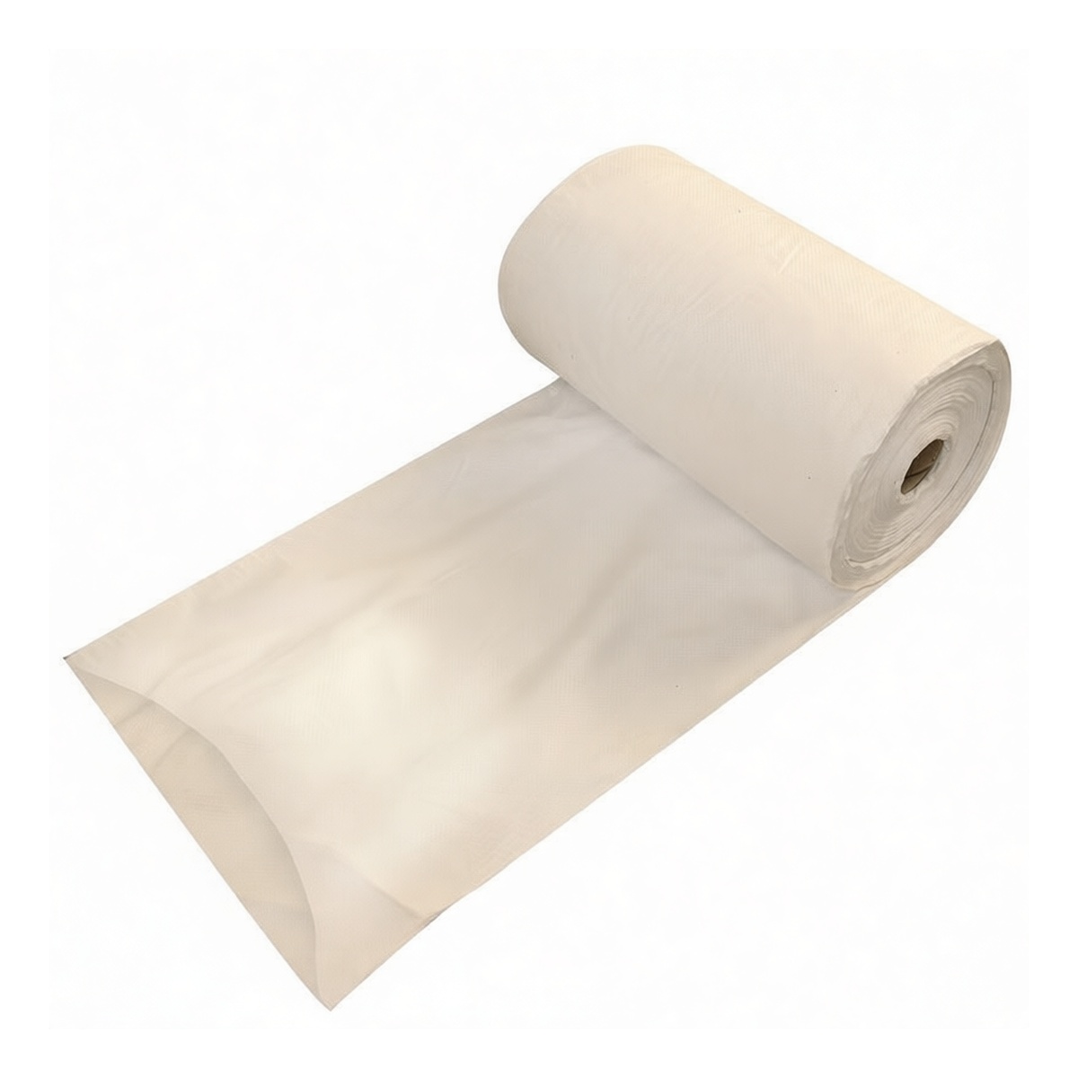 Polypropylene Poly Tubing 27.6 in x 321.5 ft x 0.003 in White for Industrial Use