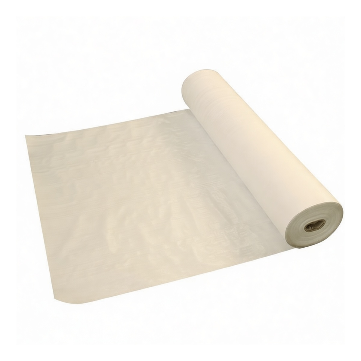 White Polypropylene Woven Roll 33.46 in x 915.35 ft 88.18 lbs Open Top