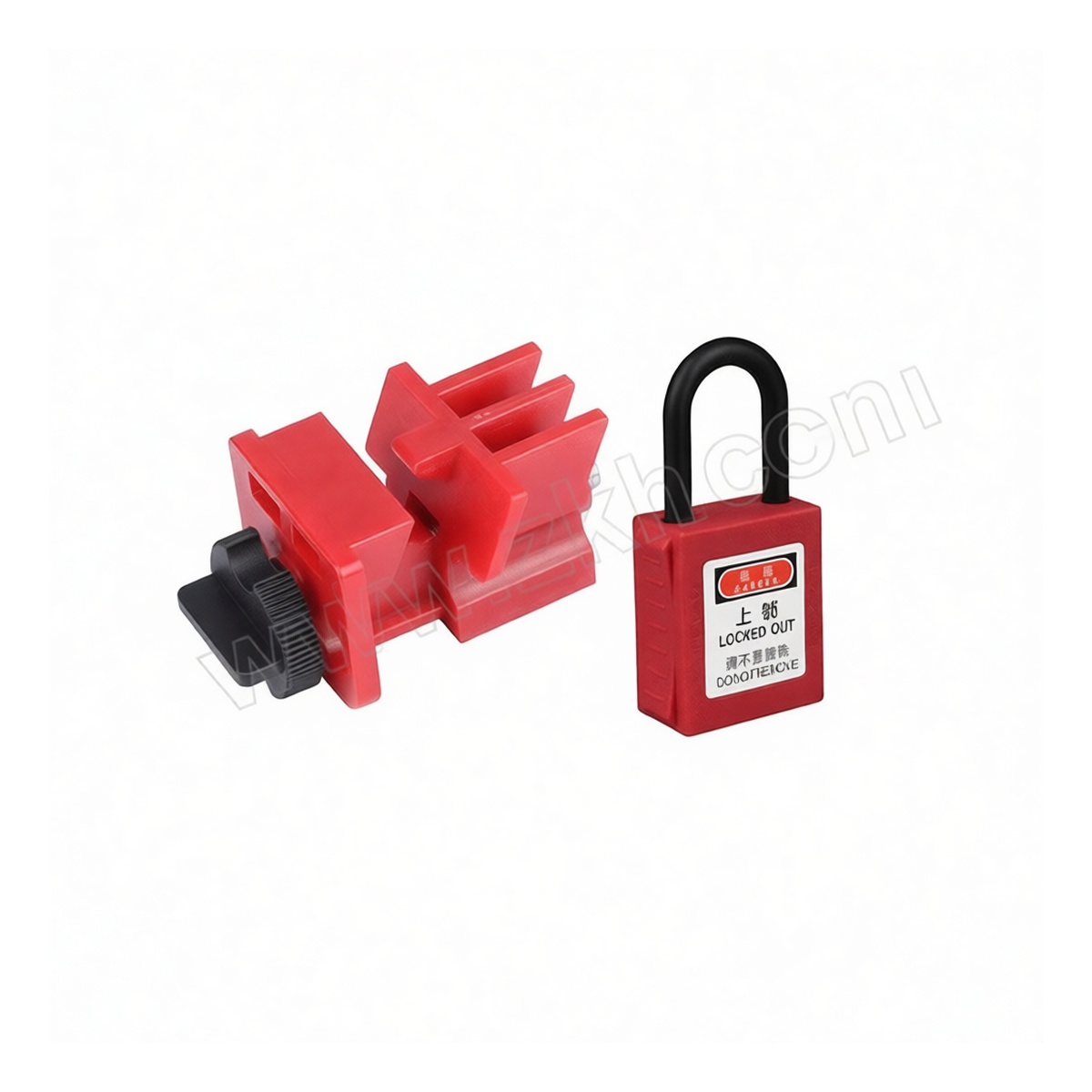 Miniature Circuit Breaker Lockout Kit, Nylon, 0.28-0.59 in, Pkg Qty 6