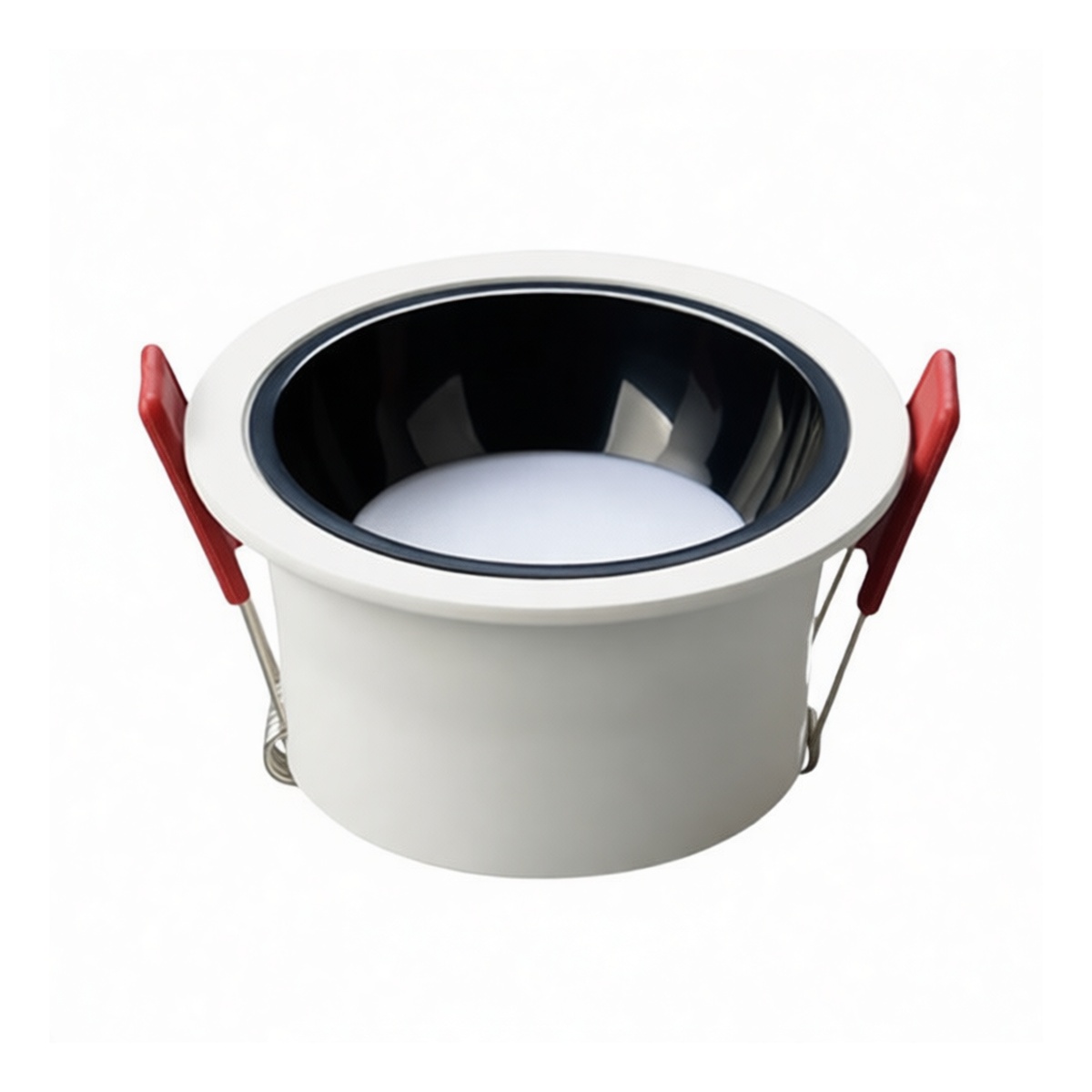 2.5" 6W Black Plated Deep Anti-Glare Recessed Downlight, Pkg Qty 20