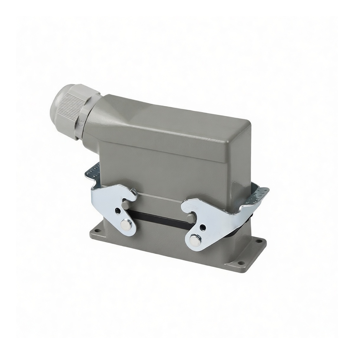 Heavy Duty Connector 16A 500V Silver Plated Copper Side Exit, Pkg Qty 10