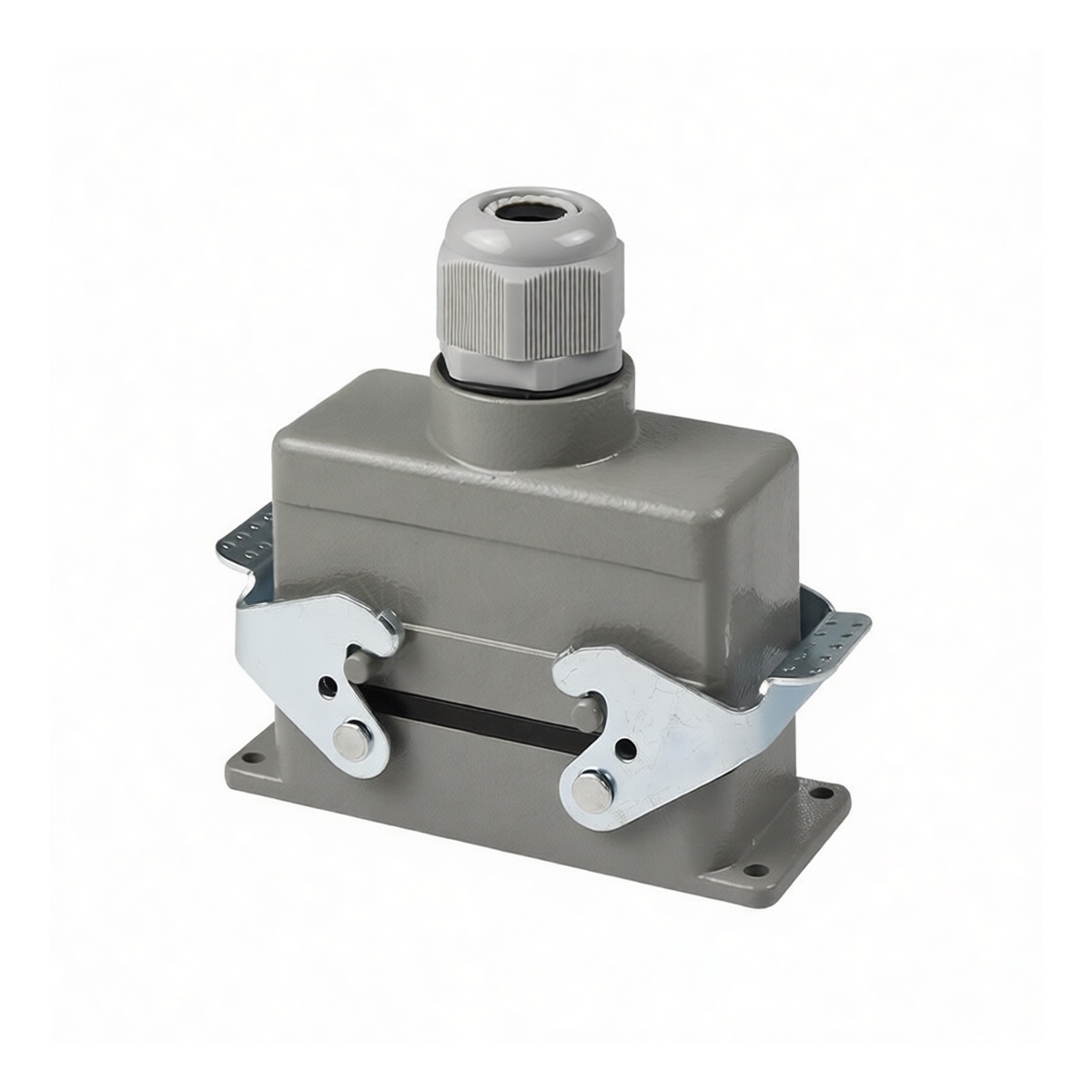 Heavy Duty Connector 16A 500V Silver Plated Copper Double Lock Push-Pull, Pkg Qty 2