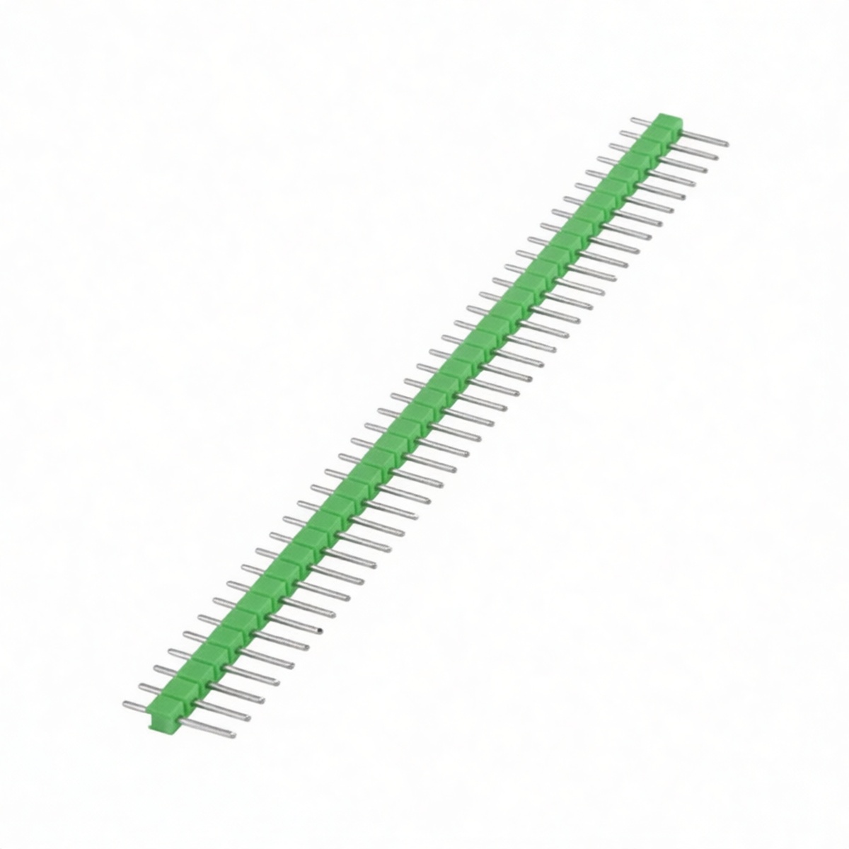 Brass Dowel Pin 0.1 in x 0.4 in C360 Green Finish, Pkg Qty 500