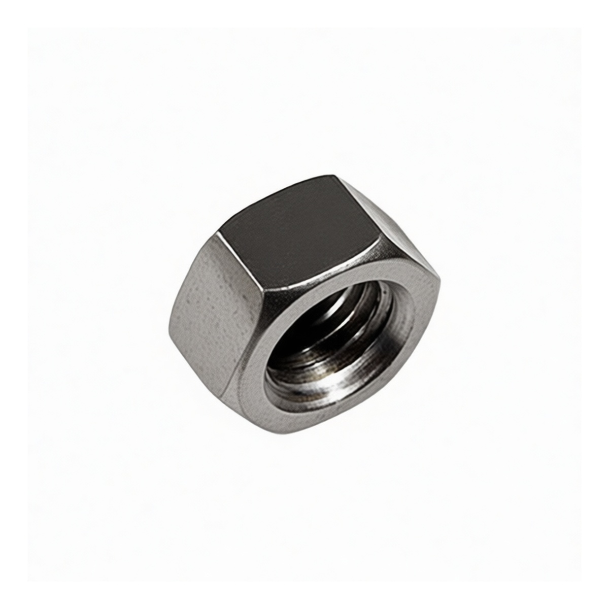 Grade 4 Carbon Steel Hex Nut, M30, 1.181 in, Plain Finish, Pkg Qty 80