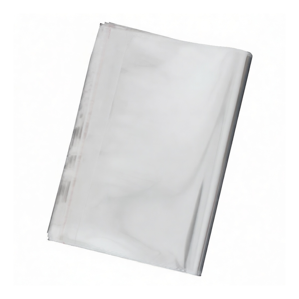 Polyethylene Self-Adhesive Bag 19.7x27.6 in 0.05mm Clear Retail, Pkg Qty 100