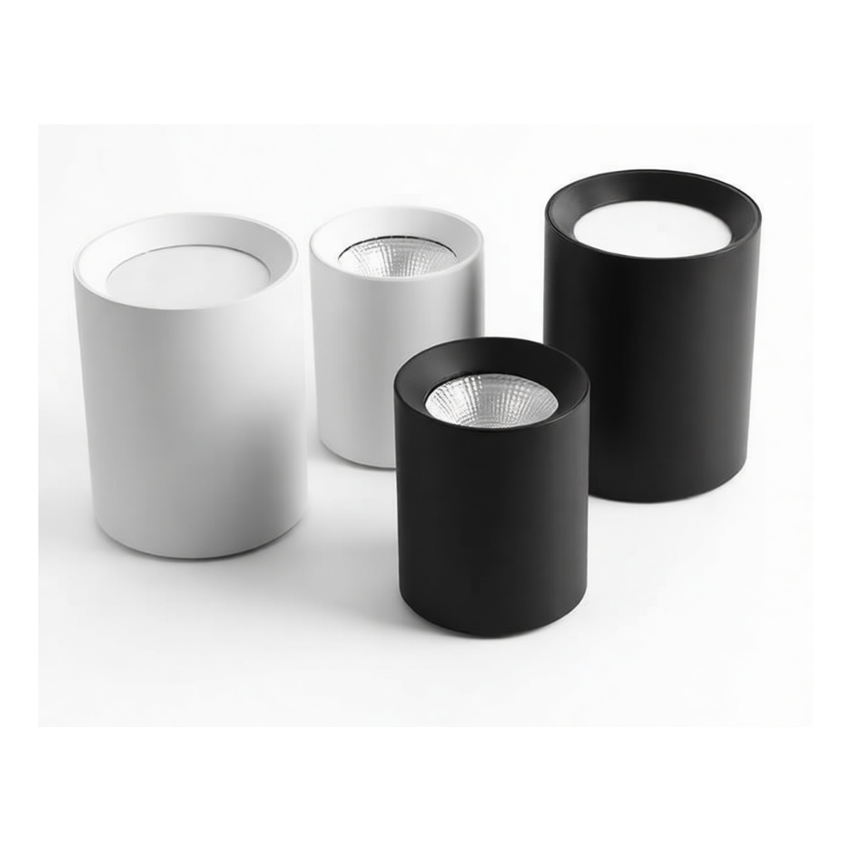 24W 3000K Yellow LED Surface Mount Downlight for Commercial Use