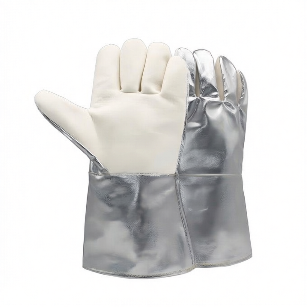 Aramid High-Temperature Safety Gloves, 14 Inches, ANSI Cut Level A4, Pkg Qty 8