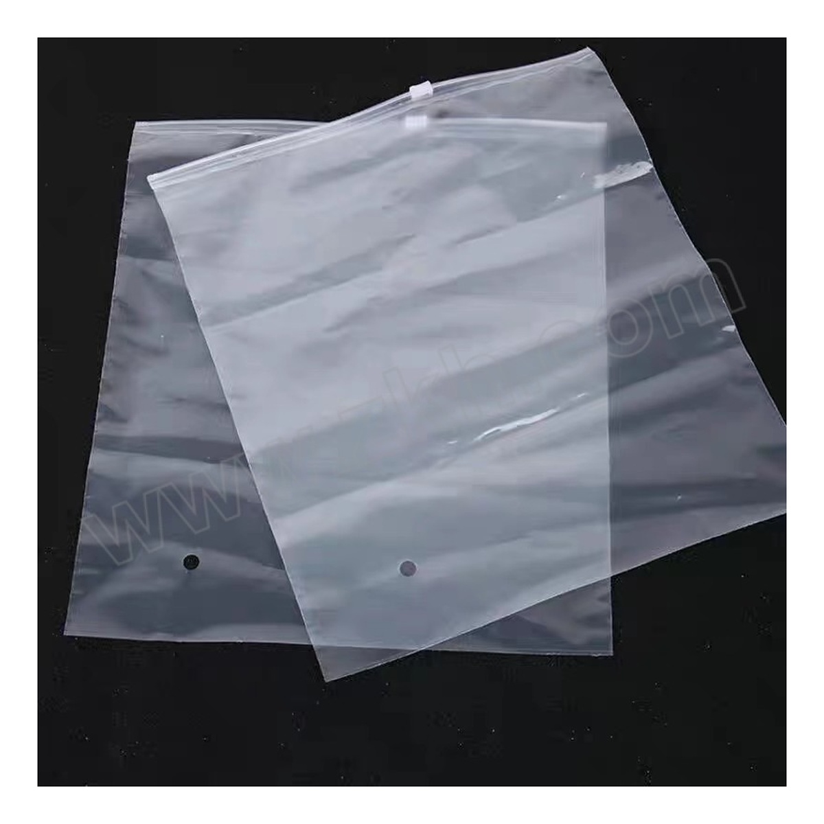PE Zipper Retail Bag 13.78x11.81 in 0.06mm for Apparel, Pkg Qty 100