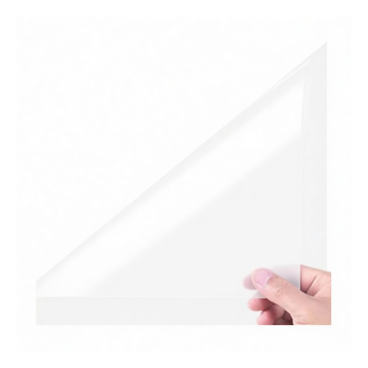 Electrostatic Surface Protection Film, 35.43 in x 78.74 in, 0.05mm PP, Pkg Qty 6