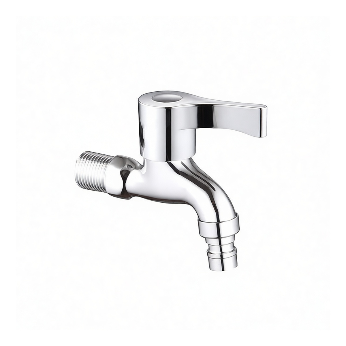 Copper Alloy Single Hole Bathroom Sink Faucet, 4-Part, Pkg Qty 12