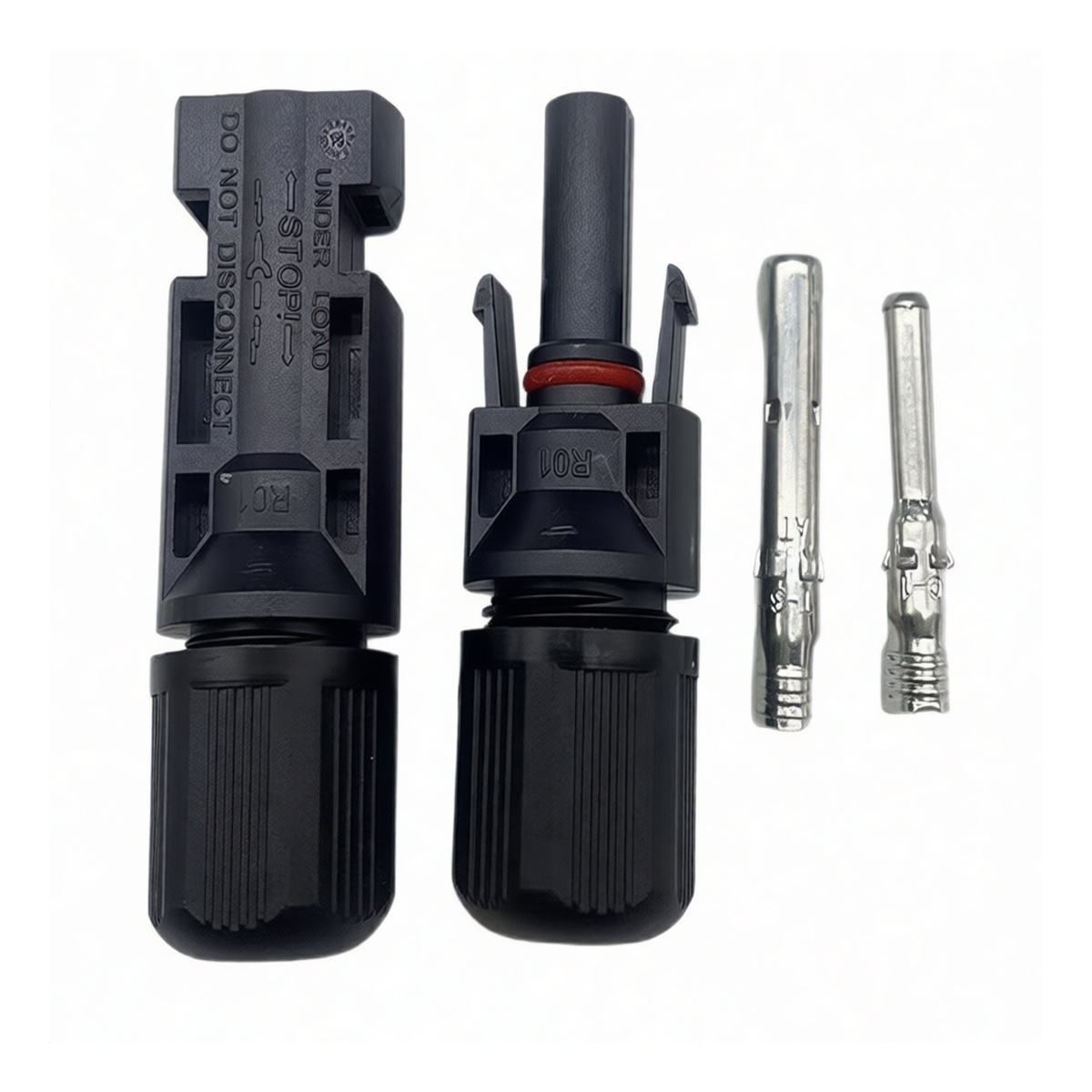 MC4 Solar Connector 1000V 30A Copper Wire End, Pkg Qty 100