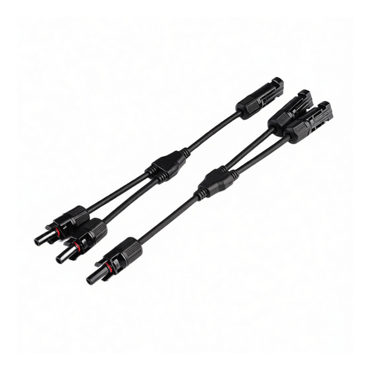 MC4 Y-Branch Connector 1500V 30A PPO Solar Array, Pkg Qty 20