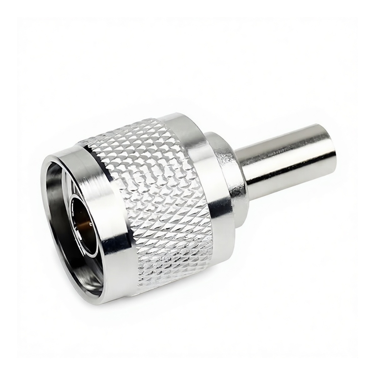 N-Type Male Connector 2M Copper for Feeder Line, Pkg Qty 10