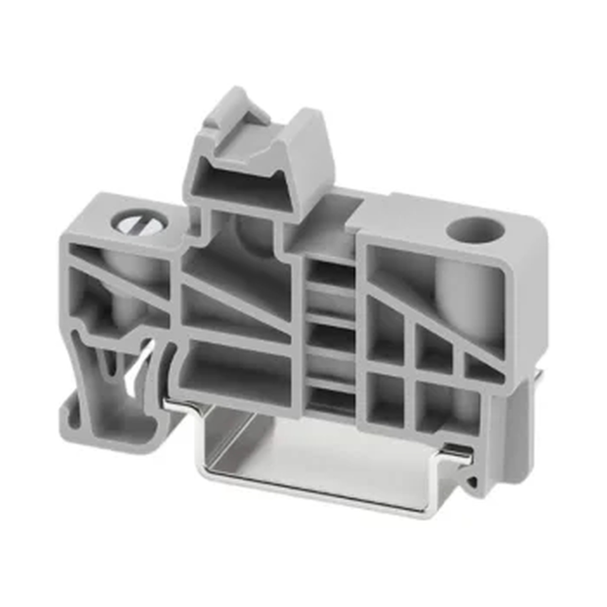 2-Position Plastic Wireway Terminal Block, 1.5 in, 600V, 30A, Pkg Qty 2