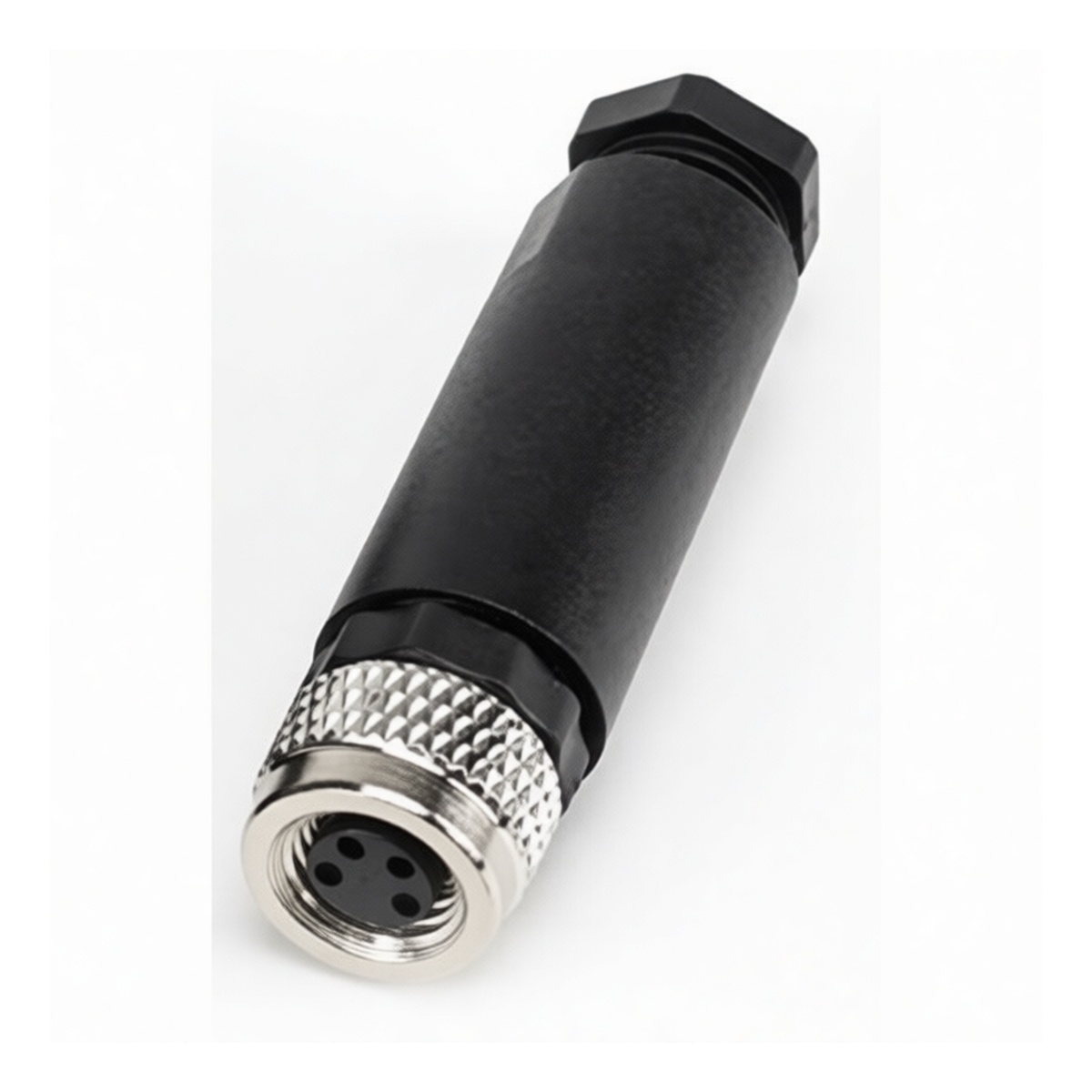 M8 Waterproof Sensor Cable, 4-Conductor 24 AWG PVC, 30V 4A, Pkg Qty 20