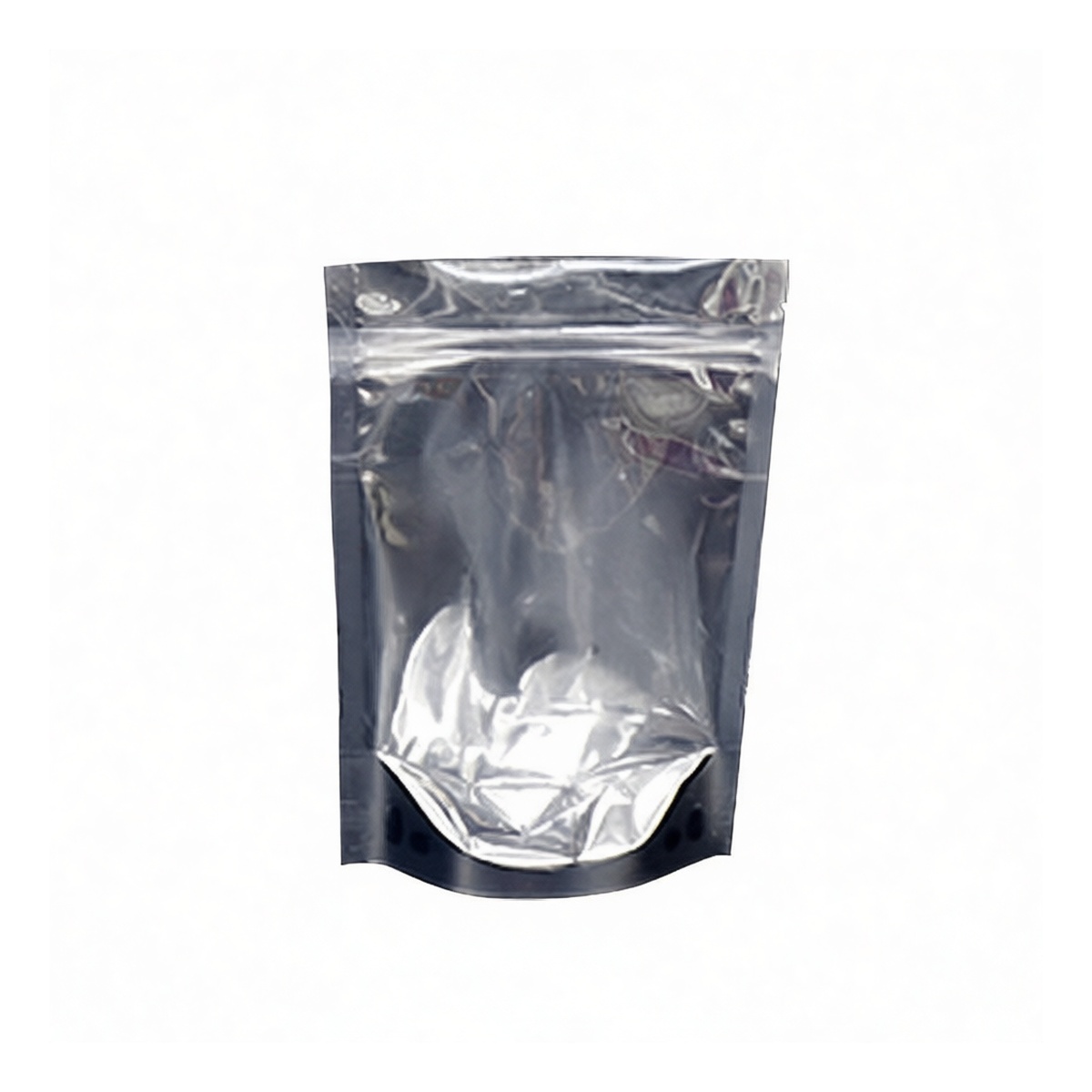 Aluminized Plastic Stand-Up Pouch 10.2x7.1 in for Retail Packaging, Pkg Qty 100