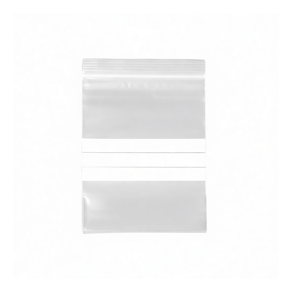 Writeable PE Reclosable Bags 3.1x4.7 in 20 mil for Retail, Pkg Qty 500