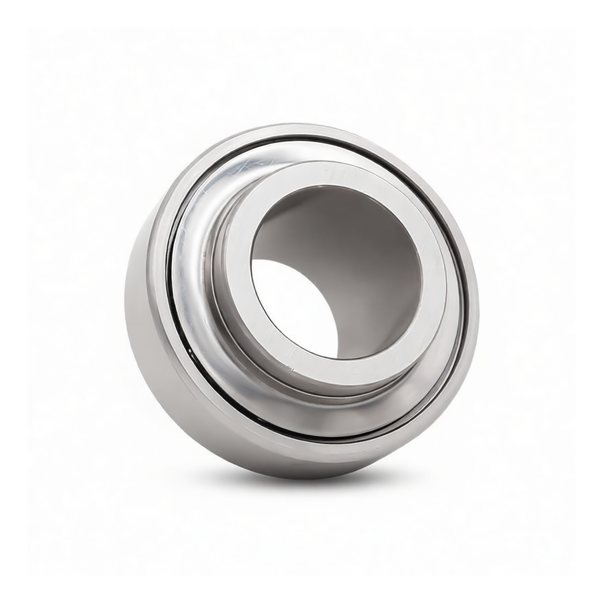 Stainless Steel Spherical Bearing 0.79in Bore 2850lbs Load, Pkg Qty 6